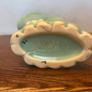 Green Ceramic Figurine